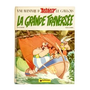 Couverture avant de la bande dessinée Astérix La Grande Traversée