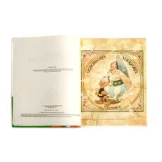 4ème plat de la BD Astérix La Rose et le Glaive avec liste des albums