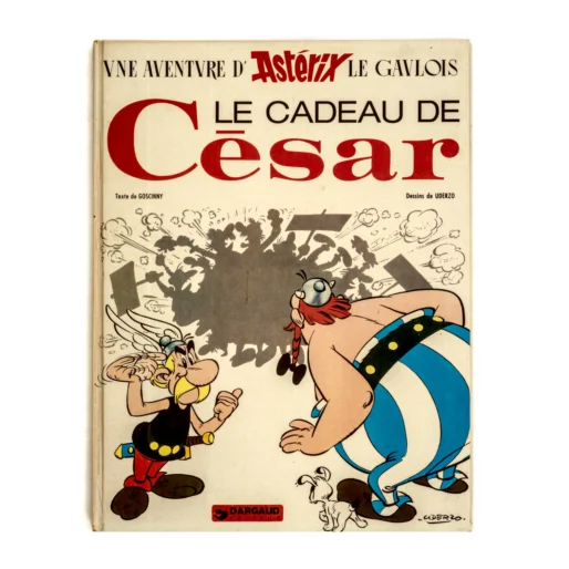Couverture de la bande dessinée Astérix Le Cadeau de César