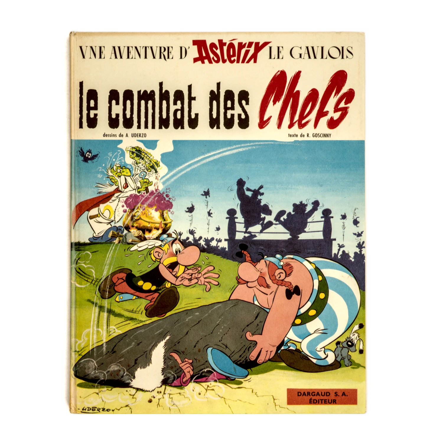 Couverture de la BD Astérix Le Combat des Chefs
