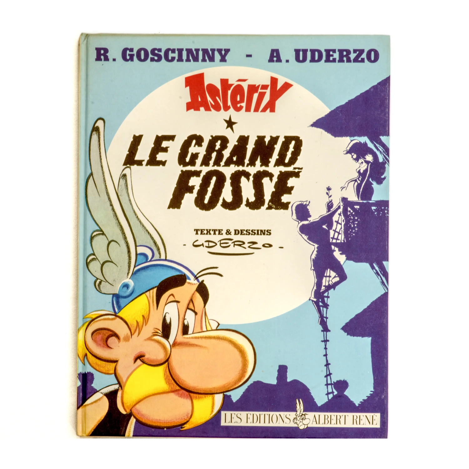 Couverture avant de la bande dessinée Astérix Le Grand Fossé