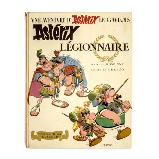 Couverture de la bande dessinée Astérix Légionnaire