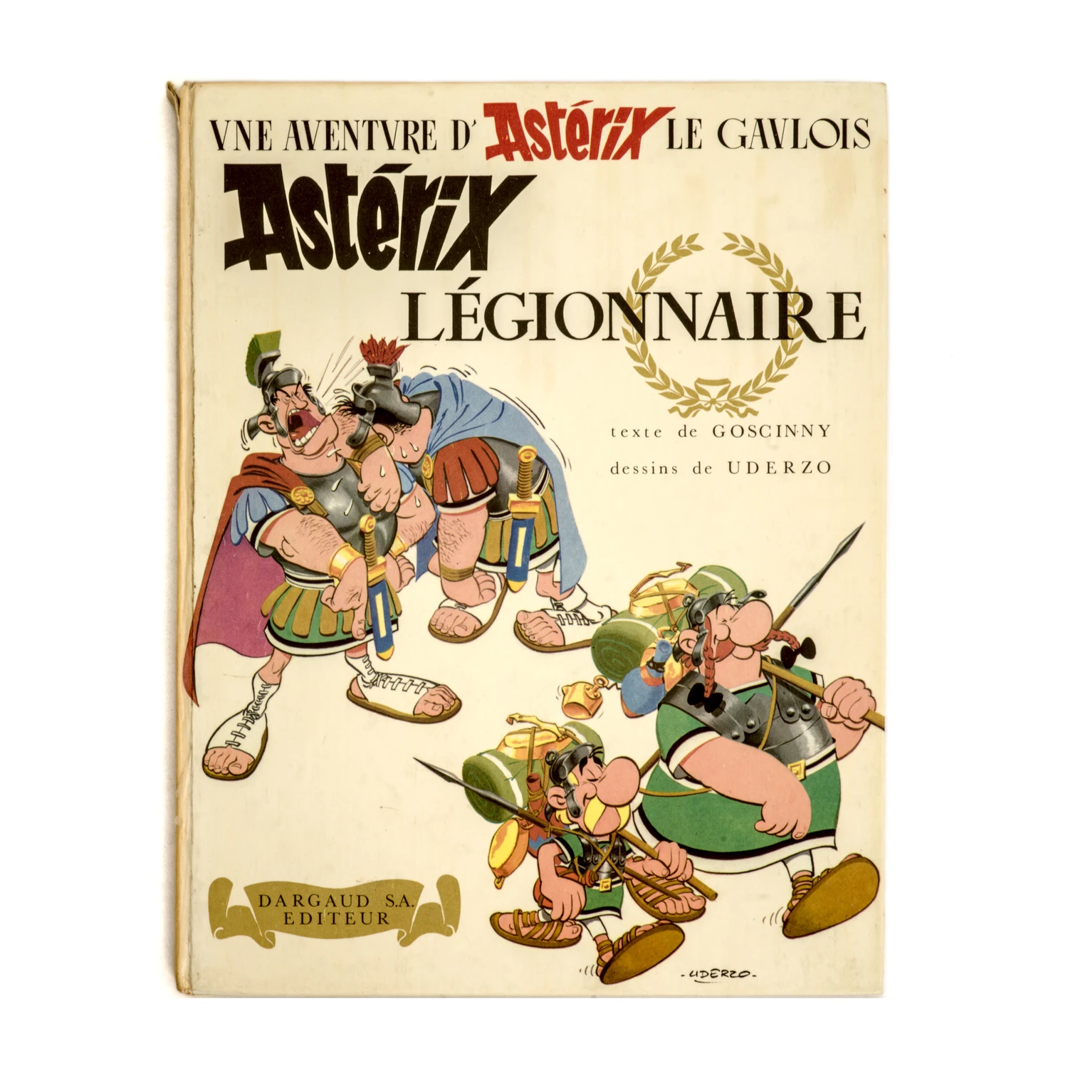 Couverture de la bande dessinée Astérix Légionnaire