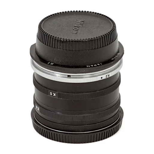 Set de bagues allonges Nikon K empilées avec bouchons