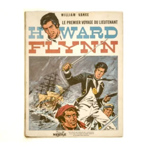 Couverture de la bande dessinée Howard Flynn Le premier voyage du lieutenant