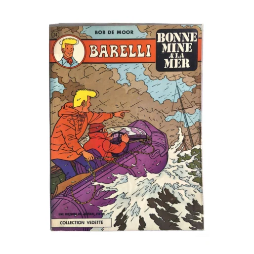 Couverture de la BD Barelli Bonne mine à la mer par Bob de Moor