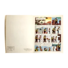 Quatrième de couverture de la BD Chick Bill avec photo de Tibet