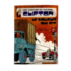 Couverture de la BD Clifton Le Voleur qui rit