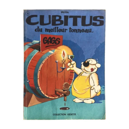 Couverture de la BD Cubitus du meilleur tonneau par Dupa