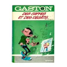 Couverture de la bande dessinée Gaston Lagaffe tome 6 Des gaffes et des dégâts