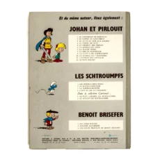 4ème plat de l'album Johan et Pirlouit L'Anneau des Castellac édition 1969