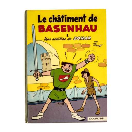 Couverture de la BD Le Châtiment de Basenhau par Peyo