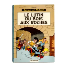 Couverture de la bande dessinée Johan et Pirlouit Le Lutin du Bois aux Roches par Peyo
