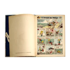 Quatrième plat de la BD Johan et Pirlouit listant les albums