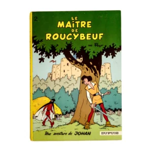 Couverture de la bande dessinée Johan Tome 2 Le Maître de Roucybeuf par Peyo