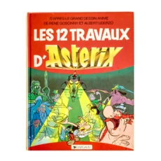 Couverture de la bande dessinée Les 12 Travaux d'Astérix