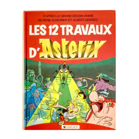 Couverture de la bande dessinée Les 12 Travaux d'Astérix