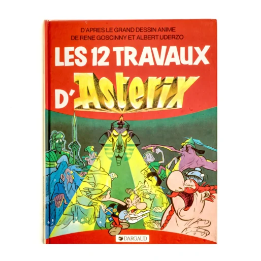 Couverture de la bande dessinée Les 12 Travaux d'Astérix