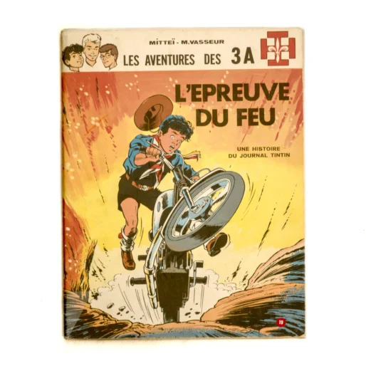 Couverture de la BD Les 3 A L'Épreuve du Feu