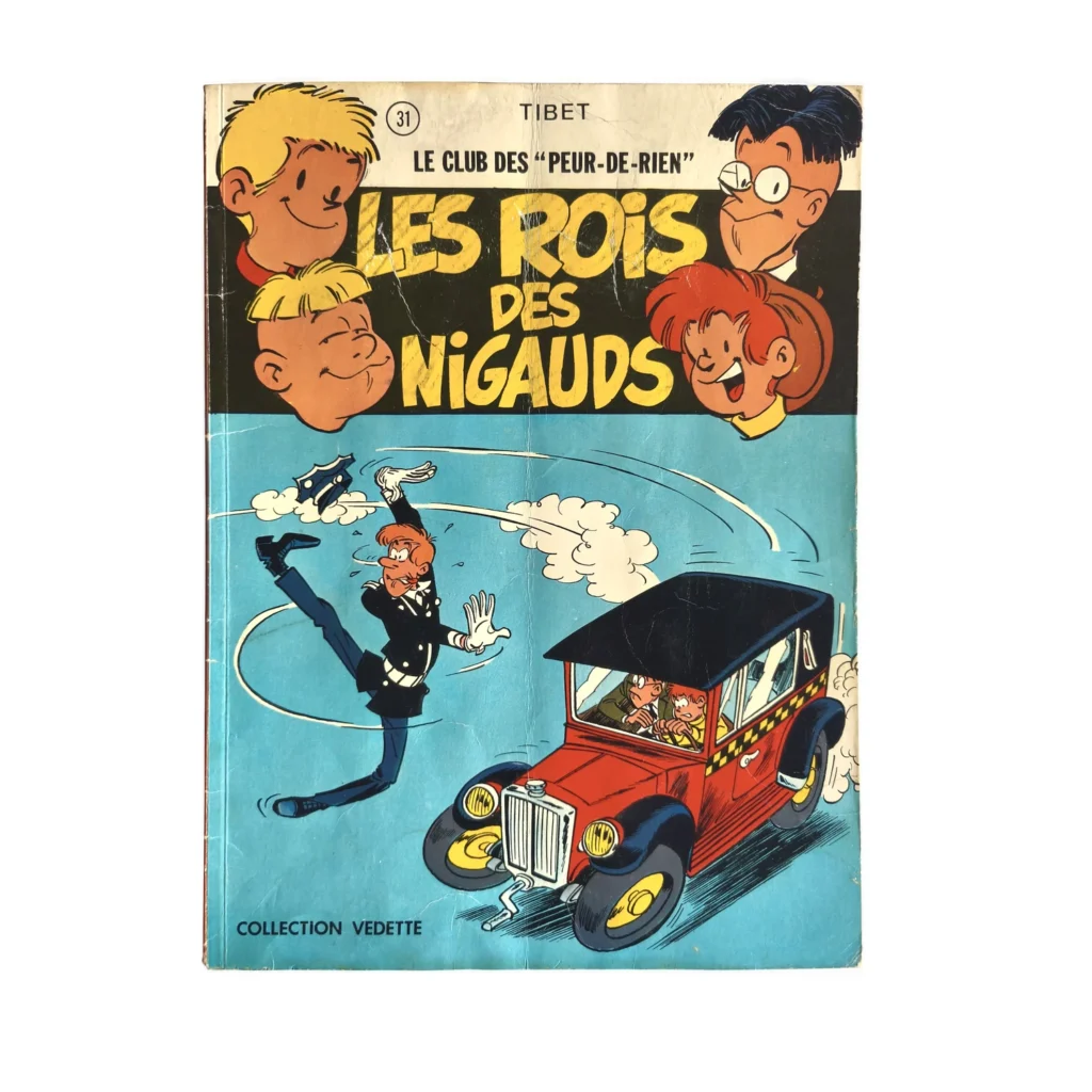 Couverture de la BD Les Rois des Nigauds par Tibet