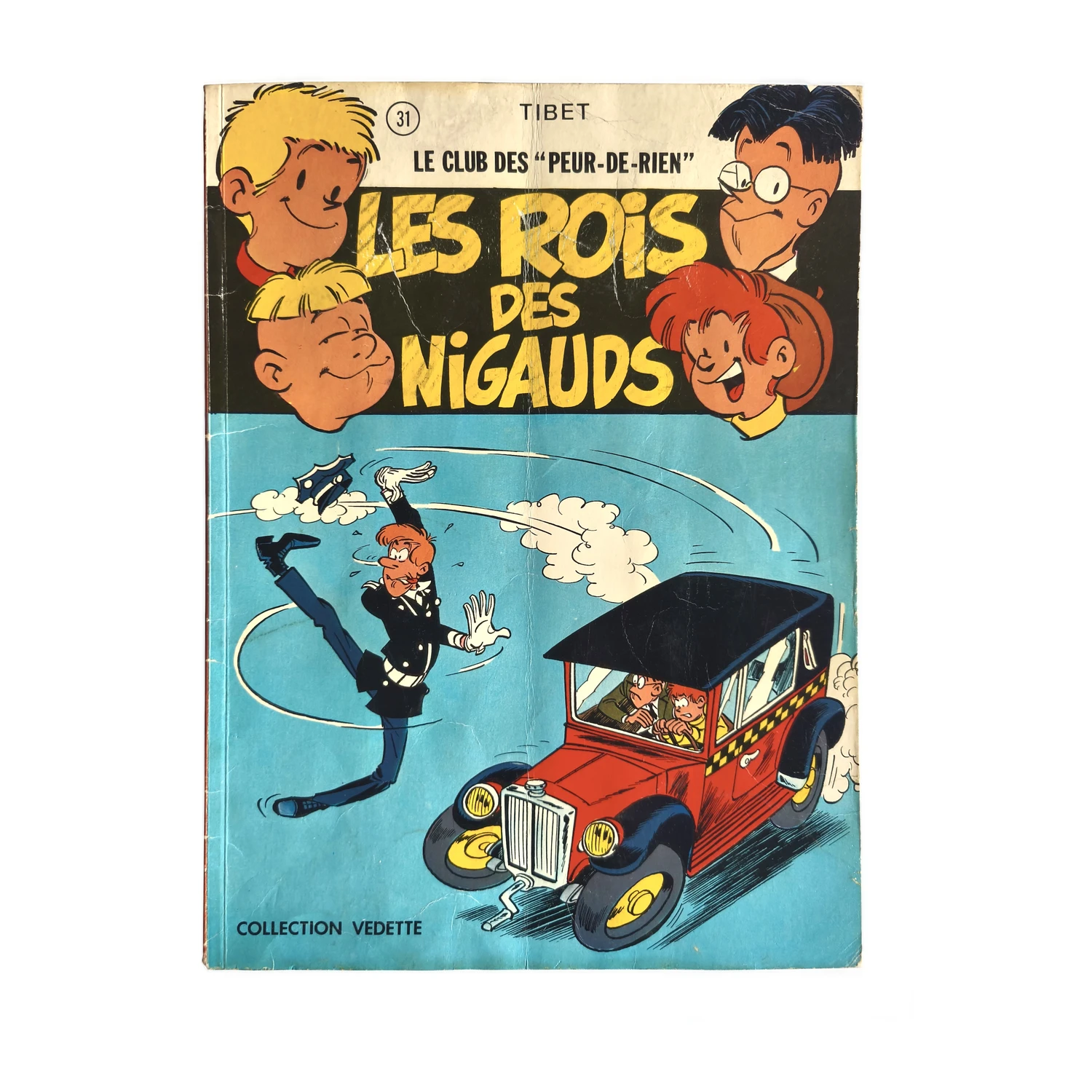 Couverture de la BD Les Rois des Nigauds par Tibet