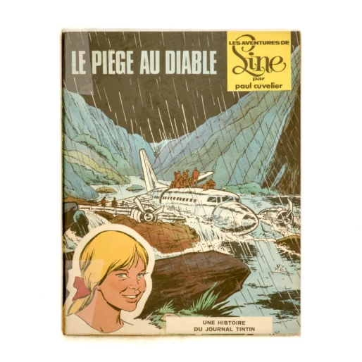 Couverture de la bande dessinée Line Le Piège au Diable