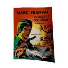 Couverture de la BD Marc Franval chasse le Condor