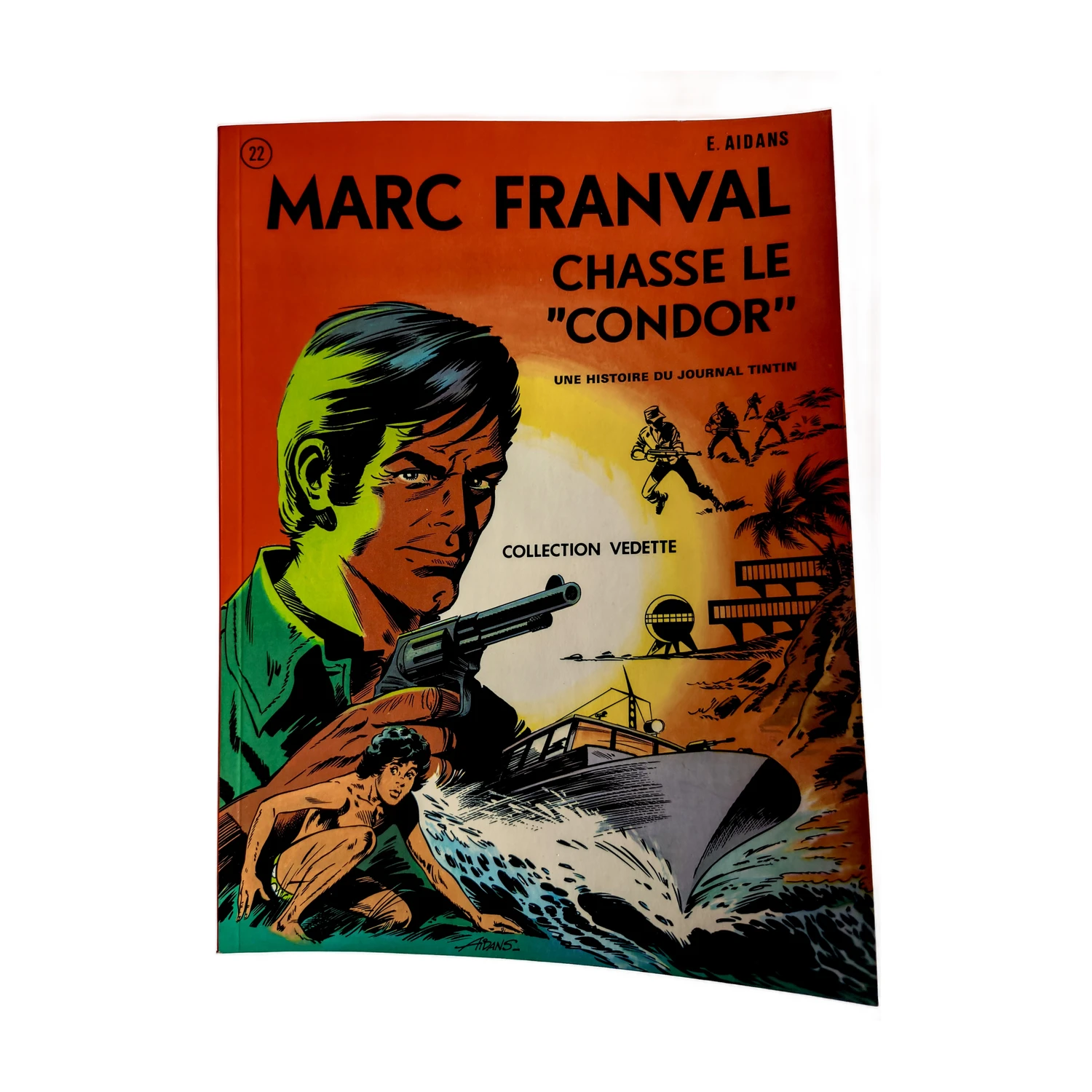 Couverture de la BD Marc Franval chasse le Condor