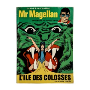 Couverture de la bande dessinée Mr Magellan L'île des colosses