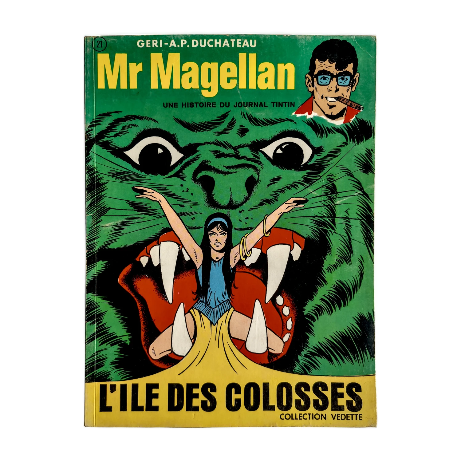 Couverture de la bande dessinée Mr Magellan L