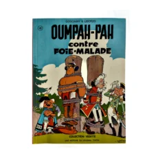 Couverture de la BD Oumpah-Pah contre Foie-Malade