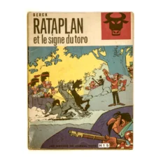 Couverture de la BD Rataplan et le signe du toro par Berck