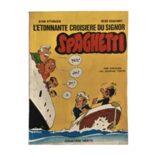 Couverture de la BD L'étonnante croisière du Signor Spaghetti par Goscinny et Attanasio