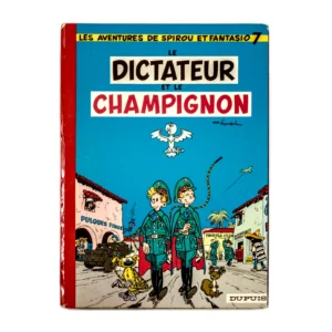 Couverture de l'album BD Spirou et Fantasio Le Dictateur et le Champignon