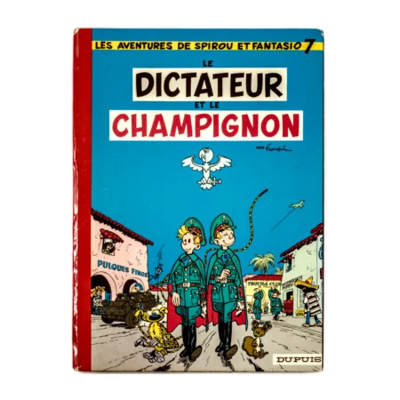 Couverture de l'album BD Spirou et Fantasio Le Dictateur et le Champignon