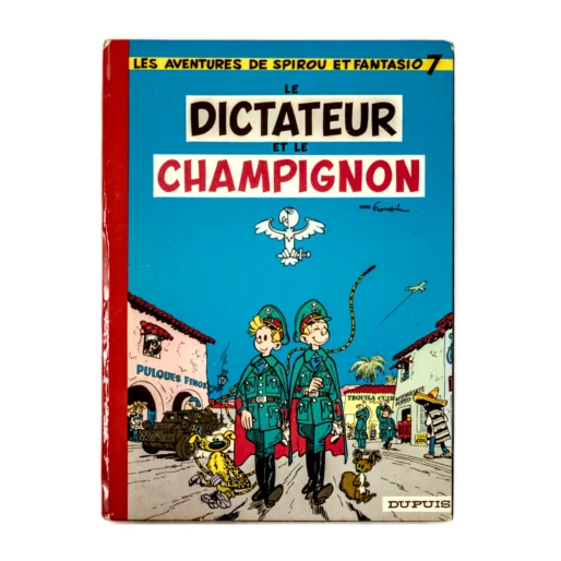 Couverture de l'album BD Spirou et Fantasio Le Dictateur et le Champignon
