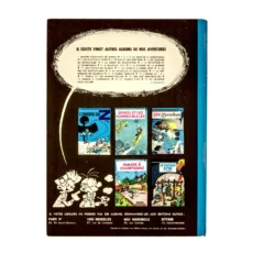Quatrième plat de la BD Spirou et Fantasio listant les albums jusqu'au 21