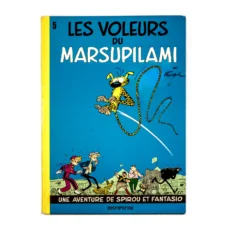 Couverture avant de la bande dessinée Spirou et Fantasio Les Voleurs du Marsupilami