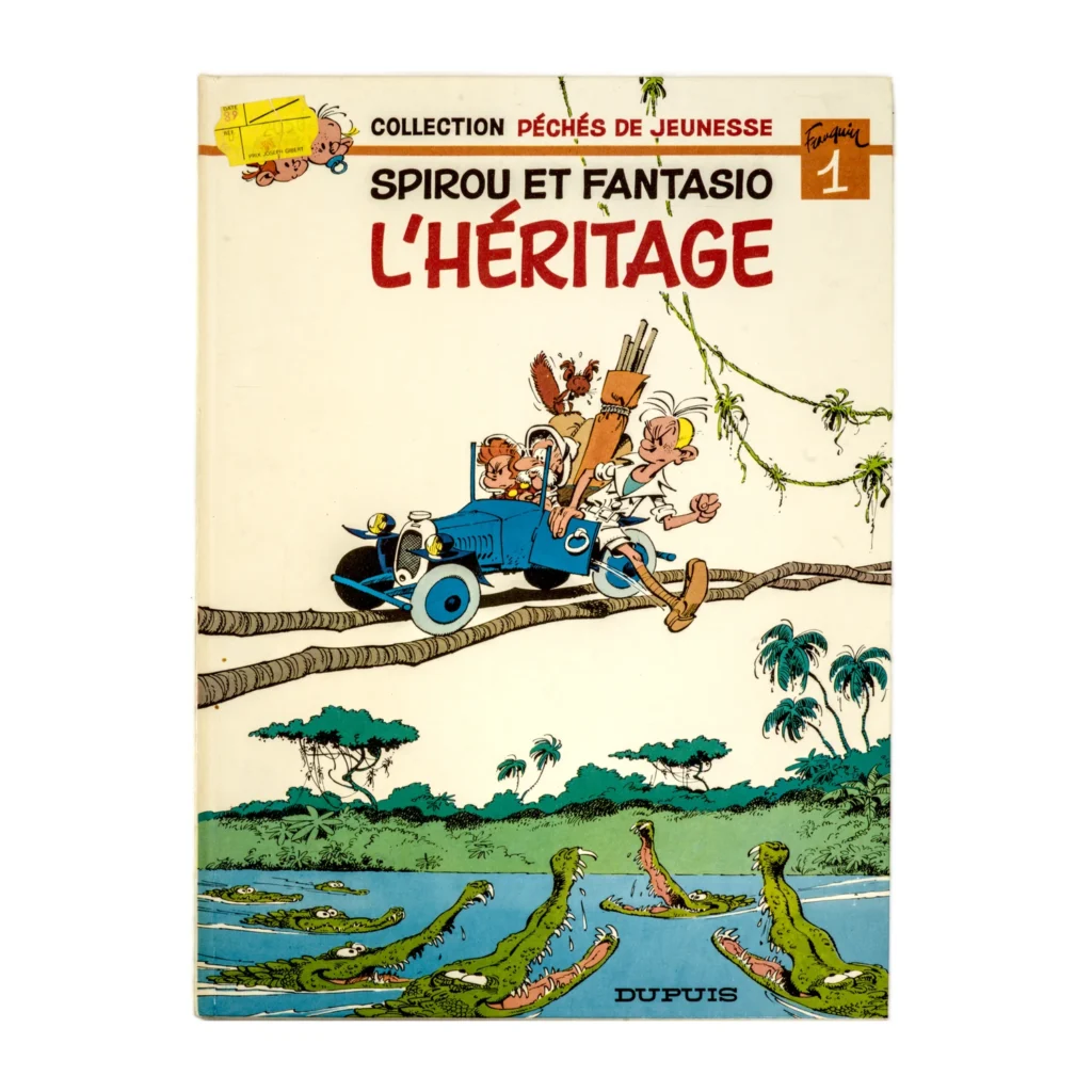 Couverture de la BD Spirou et Fantasio L'Héritage