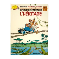 Couverture de la BD Spirou et Fantasio L'Héritage
