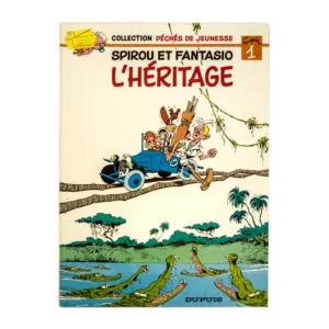 Couverture de la BD Spirou et Fantasio L'Héritage