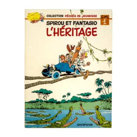 Couverture de la BD Spirou et Fantasio L'Héritage