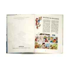 4ème plat de la BD Spirou L'Héritage listant les albums jusqu'au numéro 25