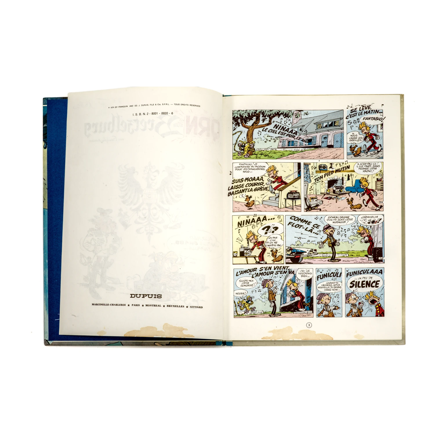 Page intérieure de la BD montrant l