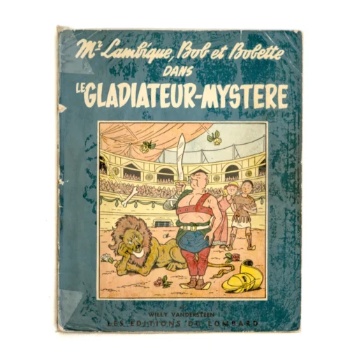 Couverture de la BD Bob et Bobette Le Gladiateur-Mystère