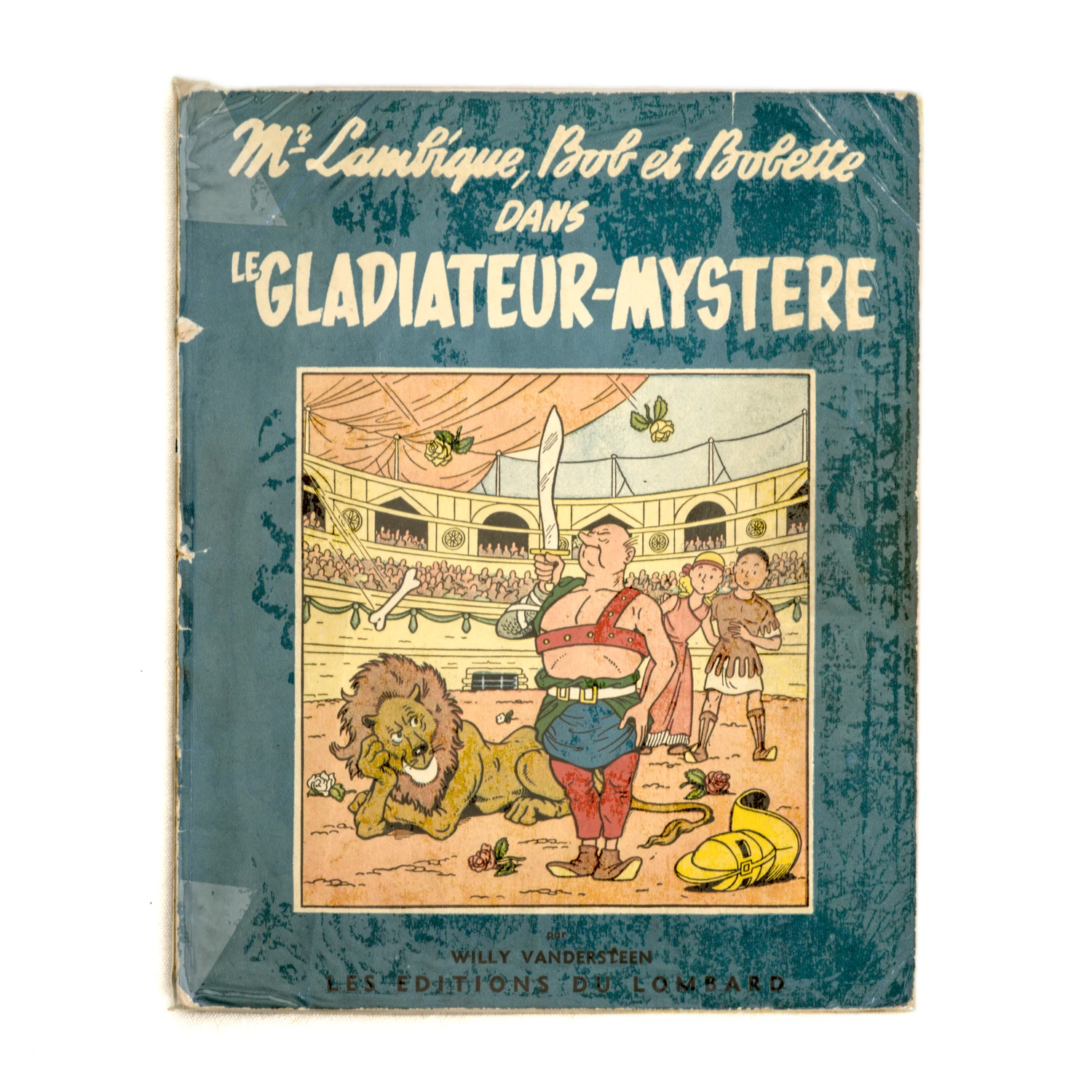 Couverture de la BD Bob et Bobette Le Gladiateur-Mystère