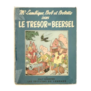 Couverture de l'album BD Bob et Bobette Le Trésor de Beersel