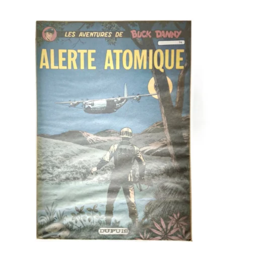 Couverture de la BD Buck Danny N°34 Alerte Atomique