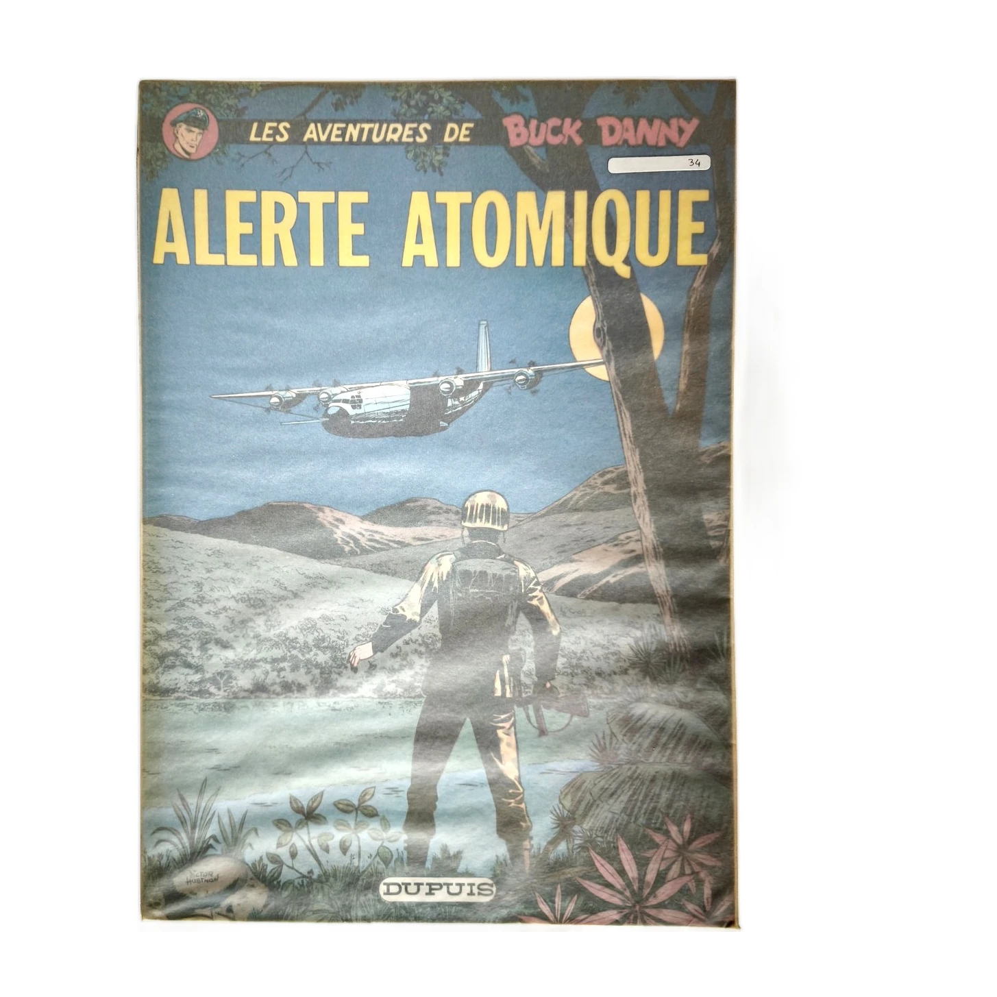 Couverture de la BD Buck Danny N°34 Alerte Atomique