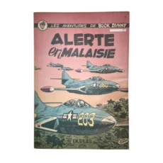 Couverture de la bande dessinée Buck Danny Alerte en Malaisie EO par les Éditions Dupuis